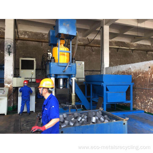 High Pressure Scrap Iron Chippings Briquetting Machine